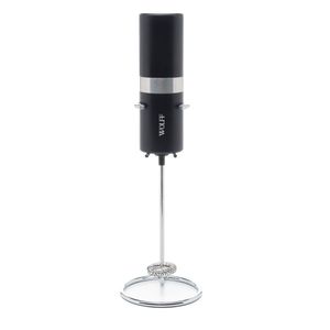 Mixer Elétrico Para Bebidas De Aço Inox E Plástico Com Suporte Wolff
