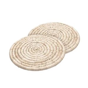 Conjunto 2 Descansos Para Panela De Fibra Natural Braid Lyor