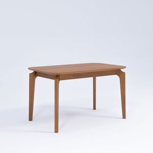 Mesa Ficus Natuame 77cm X 80cm X 130cm Tampo Em Mdf Madeira-cinamomo
