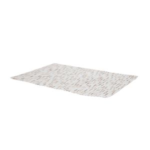 Lugar Americano Retangular Mesa Pvc Carpet Bege 45x30cm Lyor