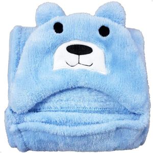 Manta Cobertor Toalha De Banho Com Capuz Para Bebê Criança Lorben Manto Bichinhos Fleece Macio