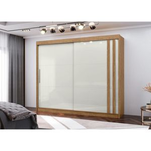 Guarda-roupa Casal 2 Portas 4 Gavetas 100% Mdf Mx Móveis Seul