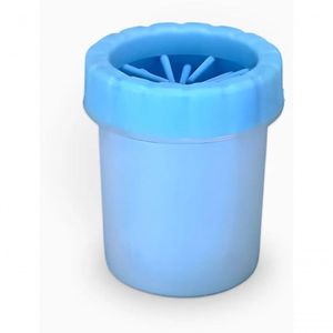 Limpador De Pata De Cachorros Portátil - Azul