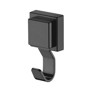 Gancho Multiuso Com Ventosa Preto Fosco Future