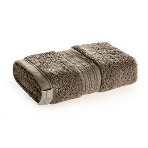 Toalha De Lavabo/visita Fio Penteado 100% Algodão Magna Gris