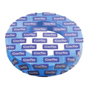 Rolo Com 100m De Cabo De Cobre 750v 6mm² Azul - Corfio
