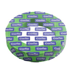 Rolo Com 100m De Cabo De Cobre 750v 4mm² Verde - Corfio