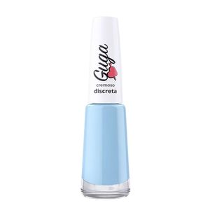 Kit 2 Esmalte Para Unhas Cremoso Cor Discreta Azul 8ml Guga