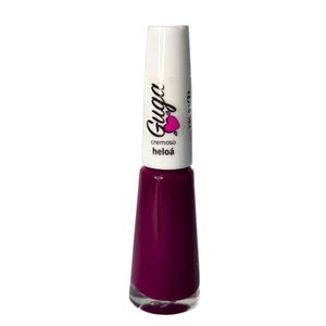 Kit 2 Esmalte Para Unhas Cremoso Heloá Vinho 8ml Guga