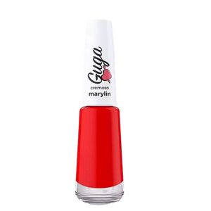 Kit 6 Esmalte Para Unhas Cremoso Vermelho Marylinrosa Pink 418 8ml Guga