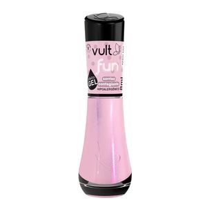 Kit 2 Esmalte Rosa Sorriso Contagiante Efeito Gel Cremoso 5 Free Fun 8ml Vult