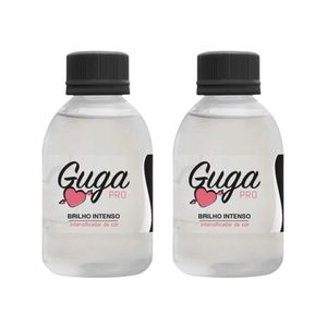 Kit 2 Esmalte Intensificador De Cor E Brilho Base Pro 100ml Guga