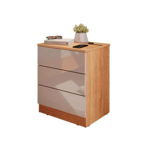 Mesa De Cabeceira Paris - Mais Móveis Cinamomo-offwhite
