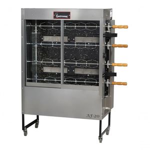 Assador Para 20 Frangos A Gás Giratório Gastromaq AF-20 G2 Bivolt