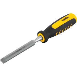 Formão Chanfrado 1/2\" Aço Carbono Cabo Emborrachado - Vonder