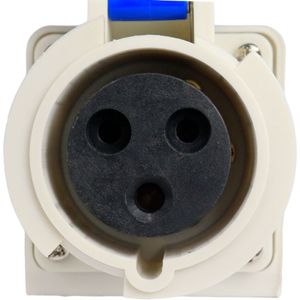 Tomada De Sobrepor Industrial 32a 3p 6h Azul 1232