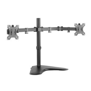 Suporte Triarticulado De Mesa Com Inclinação Para 2 Monitores De 13 A 32 Mt2ergo Multivisao