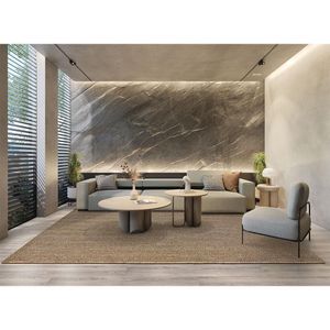 Tapete Para Sala Eco Terra Madeira 2,00x3,00 São Carlos