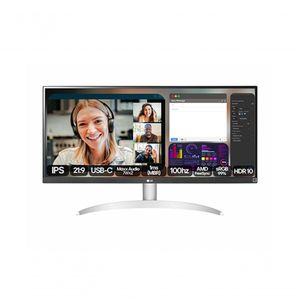 Monitor LG Ultrawide™ 29WQ600B-W Tela IPS De 29 21:9 USB-C 7Wx2 MaxxAudio® 1ms (MBR) 100Hz AMD FreeSync™ sRGB 99% HDR10