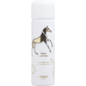 Água De Cheiro Unisex Memo Paris Irish Leather Para O Cabelo 80 Ml