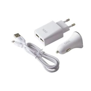 Kit Automotivo 3 Em 1 Lightning Kv101 Branco Oex
