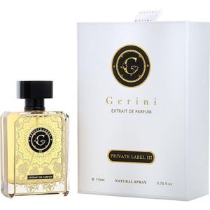 Perfume Unisex Gerini Private Label Iii Extrait De Parfum Spray 110 Ml