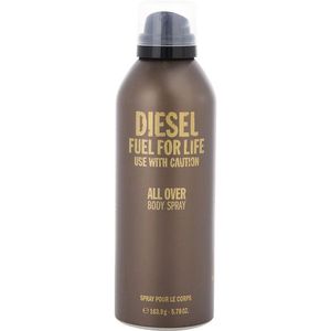 Água De Cheiro Masculina Diesel Fuel For Life All Over Spray Corporal 163.9g