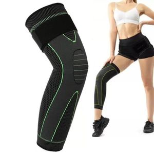 Joelheira De Compressao Meia Termica 3/4 Esporte Corrida Tensor Perna Coxa Panturrilha Articulada Circulacao Estabilidad