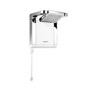 Ducha Acqua Star Branco Com Cromado 7800W Lorenzetti 220V