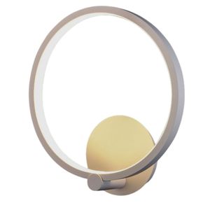 Luminária Redonda Geometric Led Dimerizável 0631 Bivolt 10w Branco