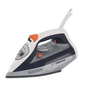 Ferro A Vapor Black+decker Fx3100 Com Antigotejamento Cinza E Branco 220v