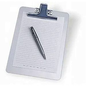 Prancheta Acrimet Pequena A5 Aluminio Prendedor Inox 124