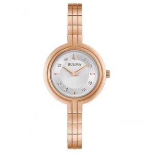 Relógio Bulova Ladies Rhapsody Rosé 97p145
