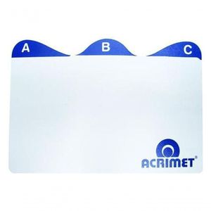 Indice De Az Abecedario Fichario Acrimet 3x5 631