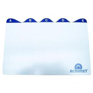 Indice De Az Abecedario Fichario Acrimet 5x8 633