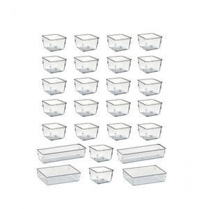 26 Organizadores Multiuso Modular Acrilico Gaveta, Maquiagem