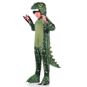 Fantasia Dinossauro Rex Infantil Com Capuz Tamanho M