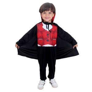 Fantasia Conde Drácula Infantil Para Bebê Com Capa Tamanho M
