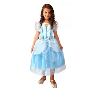 Fantasia Cinderela Princesa Clássica Infantil Tamanho G
