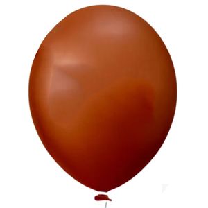 Balão De Látex Prime Terracota - 12 Polegadas - 25 Unidades