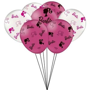 Balão Barbie Especial De Látex - 9 Polegadas - 25 Unidades