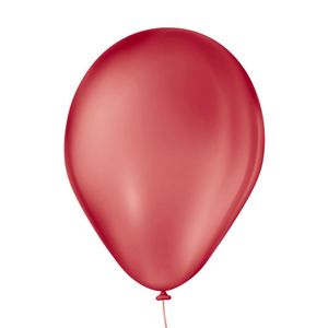 Balão São Roque Bordô Liso 7 Polegadas - 50 Unidades