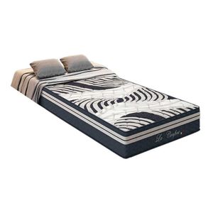 Colchão Solteiro Molas Ensacadas Masterpocket La Confort Azul Jeans 88x188x32 - Paropas
