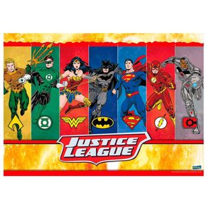 Tnt Estampado Liga Da Justiça - Painel