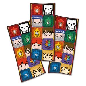 Adesivo Quadrado Para Lembrancinhas Harry Potter Kids - 30 Un