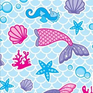 Tnt Estampado Sereia - 5 Metros