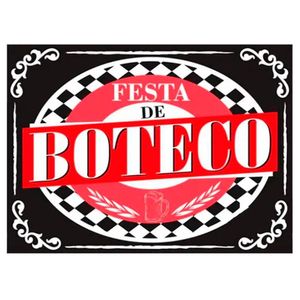 Tnt Estampado Festa De Boteco - Painel