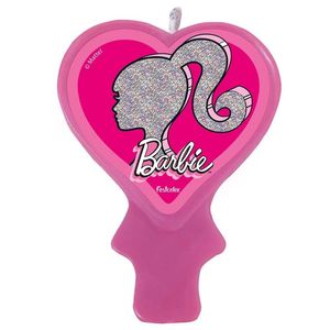 Vela De Aniversário Barbie Plana
