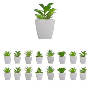24 Mini Vasos Suculentas Artificiais Brinde Dia Das Mães