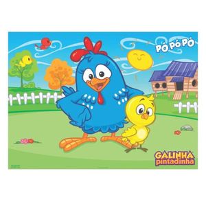 Tnt Estampado Galinha Pintadinha - Painel